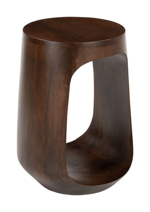 Okno Side Table Walnut 110242 Zuo Modern