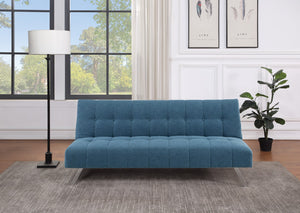 OSP Home Furnishings Sawyer Futon Blue