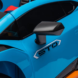 English Elm Lamborghini Huracan Sto 24v Kids Ride on Drift Car with Led Lights and Remote W1578P210769