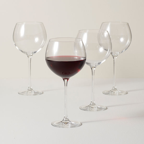 Lenox Tuscany Classics 4-Piece Beaujolais Wine Glass Set Clear, NO COLOR GLASS,CRYSTAL 6099808