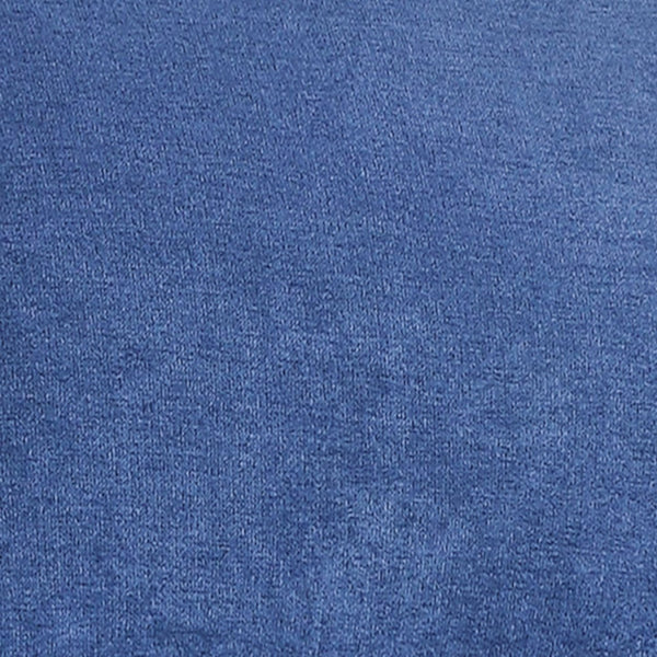 English Elm Rosia Blue Velvet Motion Recliner with Cup Holders, Pocket Coil Seat, Smooth Latch Recline B2726P271757