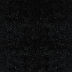 English Elm Belt Glam Chrome 5-Piece Dining Set with Black Tufted Upholstery, Cabriole Legs & Rectangular Table B062S01019