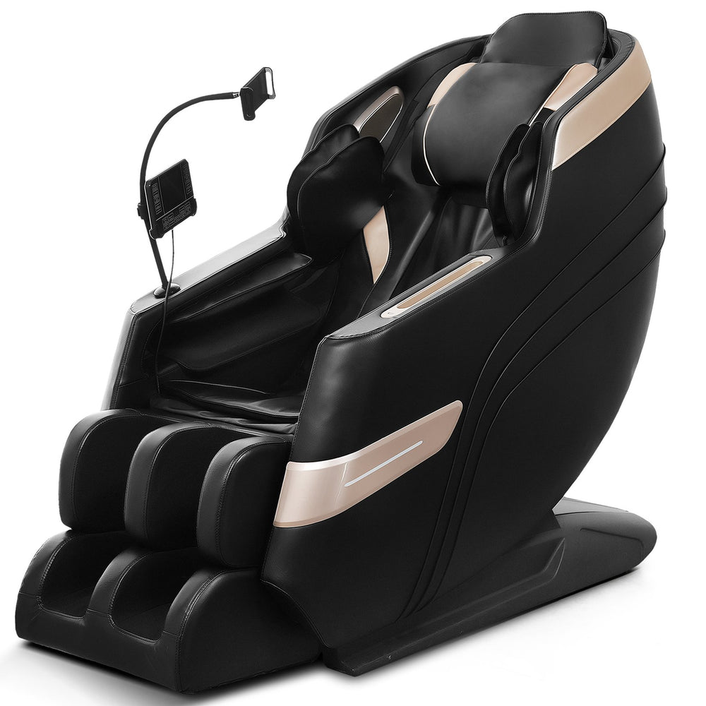 English Elm Massage Chair Zero Gravity Recliner with Air Pressure Bluetooth Speakers Lumbar Heat W1875P448336