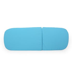 English Elm Christopher Knight Home® - 68020.00Cush-Blu Vibrant Blue Chaise Lounge Cushion For Outdoor Comfort – Water-Resistant, Plush Design N775P230112U