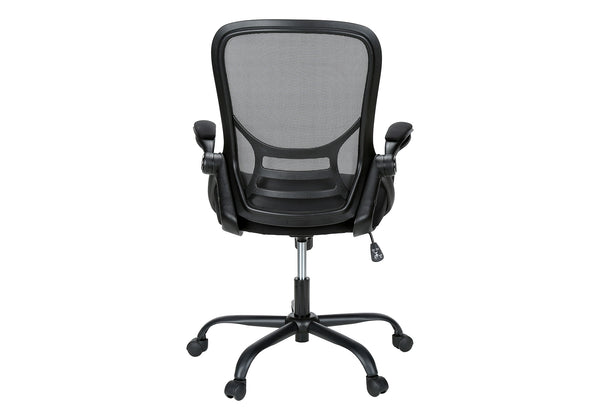 English Elm Office Swivel Chair Breathable Mesh Back Flip up Arms Pneumatic Height Adjustment B2710P461917
