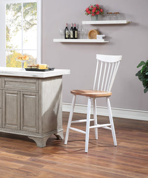 OSP Home Furnishings Eagle Ridge Counter Stool Toffee / Cream