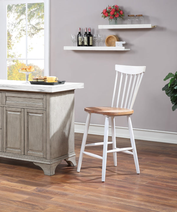 OSP Home Furnishings Eagle Ridge Counter Stool Toffee / Cream