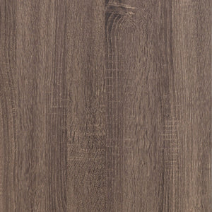 English Elm Sherwood Barrel Oak 4-Piece Queen Bedroom Set - Stylish Storage, Warm Wood Finish, Modern Design B062S01296-GIGA
