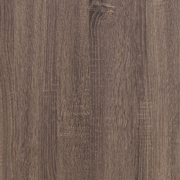 English Elm Sherwood Barrel Oak 4-Piece Queen Bedroom Set - Stylish Storage, Warm Wood Finish, Modern Design B062S01296-GIGA