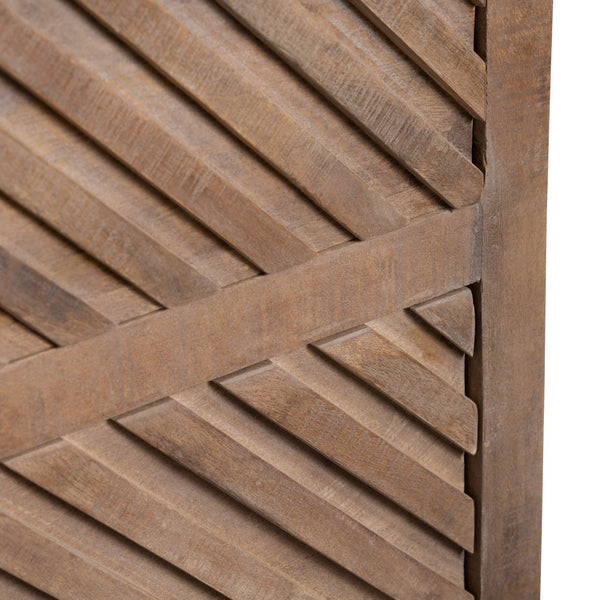 Crestview Collection Rustic Mango Wood Chest - Stylish Geometric Design With Chevron Drawers For Elegant Storage Solutions Brown Solid Wood Cvfnr4245