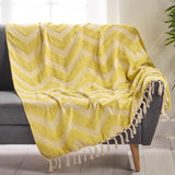 Christopher Knight Home® Noble House Handloom Cotton Chaneel Throw