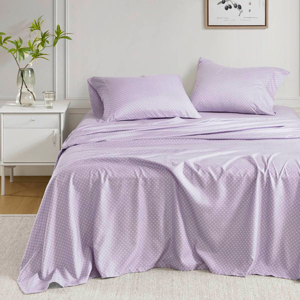 English Elm Floral Comforter Set With Hypoallergenic Sheets In Taupe - Elegant Layering For Cozy Bedrooms! B035P266689