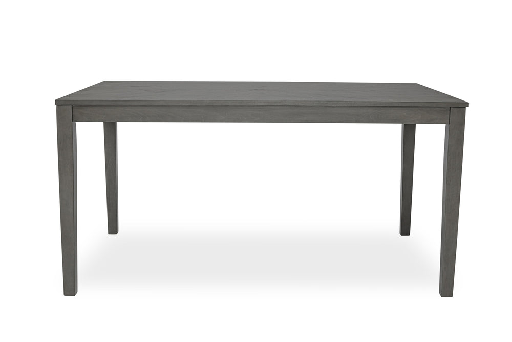 English Elm Beautiful 6Pc Dining Set with Bench and 4 Chairs, Solid Wood 60" Table, Under-Table Storage Shelves B011P284417