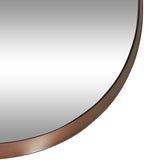 Christopher Knight Home® - Noble House - Hudspeth Contemporary Round Wall Mirror, Brushed Antique Brass