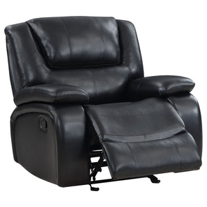 English Elm Elodie Glider Recliner Chair – Elegant Black Upholstered Comfort For Living Rooms & Reading Nooks B062P354071