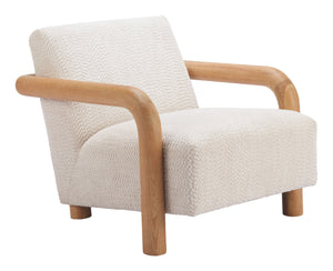 Zuo Modern Subliem Accent Chair In Cotton White – Stylish Modern Design With Solid Ash Wood Frame For Any Space White 100% Polyester,Plywood,Solid Ash Wood 110650-zuo-modern