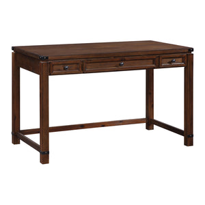 OSP Home Furnishings Baton Rouge Desk Brushed Walnut