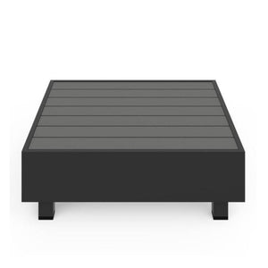 English Elm 5-piece Modular Outdoor Aluminum Sectional with Olefin Cushions and Square Coffee Table B082S00082