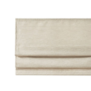 English Elm Printed Faux Silk Room Darkening Cordless Roman Shade with Thermal Foam Backing, OEKO-TEX Certified Elegance Ivory 6.36 L x 11.42 W x 7.48 H B03598304