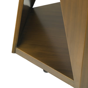 English Elm 53" Round Marble Dining Table with Sintered Stone Top and Iron Pedestal Base, Seating for 6, 400 lb Capacity Bronze,White W1535S00568