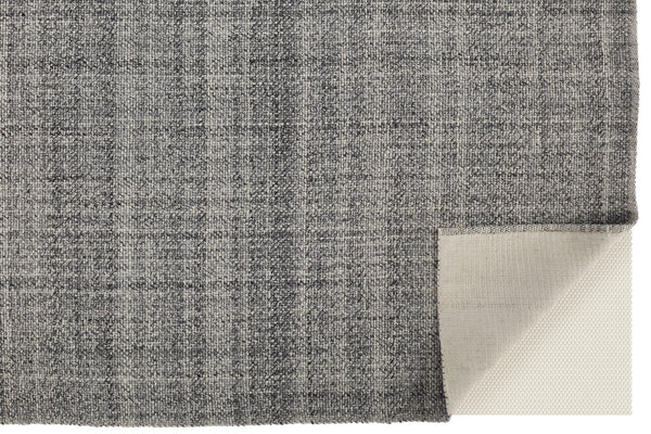 Feizy Rugs Naples Hand Woven Polyester Flatweave Rug - Soft, Durable, And Fade Resistant For Effortless Style Gray,Ivory Polyester Nap0751fgry000f00