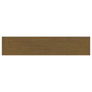 English Elm Allende Pine Sideboard with Four Raised Panel Doors for Farmhouse Dining Rooms B062P441297