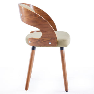 English Elm Swivel Counter Stools Set of 2 Rattan Back Pu Seat Mid Century Wood Frame Kitchen T3623P433556