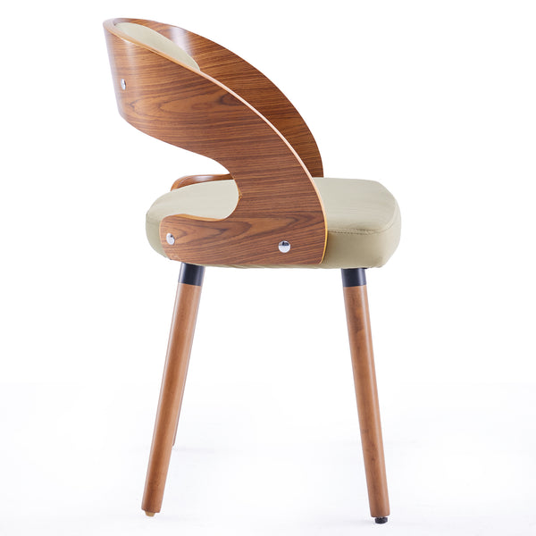English Elm Swivel Counter Stools Set of 2 Rattan Back Pu Seat Mid Century Wood Frame Kitchen T3623P433556