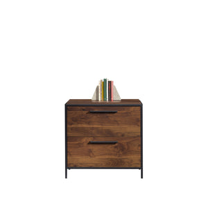 English Elm Lateral File Cabinet In Brown Finish - Modern Design, Spacious Storage & Smooth Operation For Your Office B356P367812
