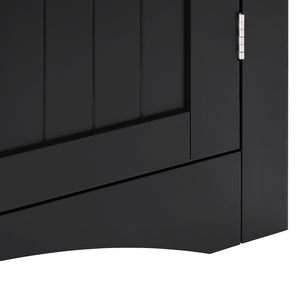 English Elm Sideboard Sideboard Cabinet - Stylish Freestanding Corner Storage For Bathroom, Kitchen, Or Living Room Decor W487P352444-GIGA