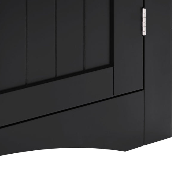 English Elm Sideboard Sideboard Cabinet - Stylish Freestanding Corner Storage For Bathroom, Kitchen, Or Living Room Decor W487P352444-GIGA