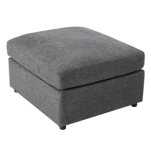 English Elm Swivel Barrel Accent Chair Chenille Tufted Round Club Seat for Living Room Lounge N719S002130E