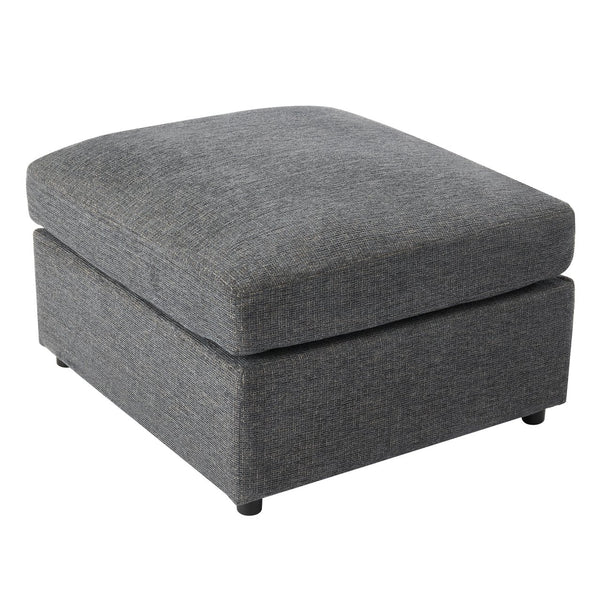 English Elm Swivel Barrel Accent Chair Chenille Tufted Round Club Seat for Living Room Lounge N719S002130E