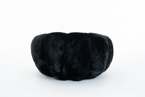 English Elm Adult Floral Bean Bag Chair Plush Faux Fur Single Seater for Bedroom Reading Nook W2012P399199