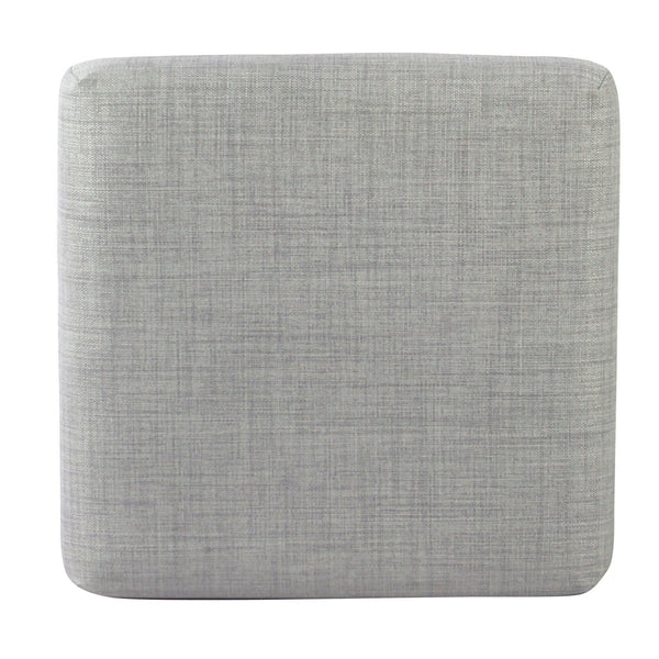 English Elm Open Back Counter Stool Powder Coated Frame Padded Woven Seat for Kitchen Bar B056P417124