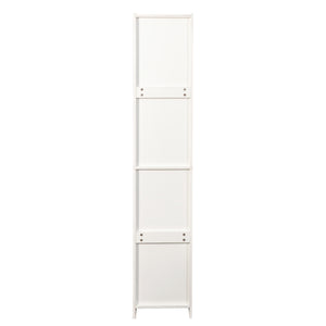 English Elm 70.87" Tall Bathroom Cabinet with 2 Doors & Drawers, Slim Vertical Storage w/ Adjustable Shelves for Home W331P365119