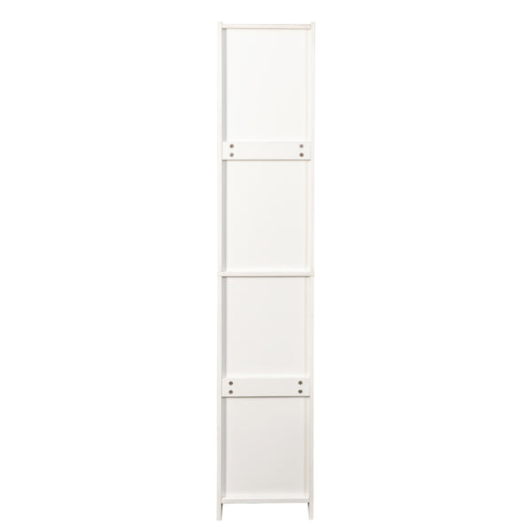 English Elm 70.87" Tall Bathroom Cabinet with 2 Doors & Drawers, Slim Vertical Storage w/ Adjustable Shelves for Home W331P365119