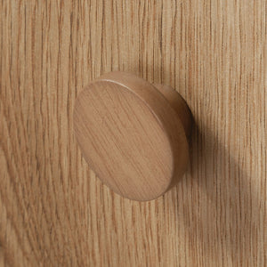 English Elm Night Stand - Rustic Brown Compact Storage Solution With Reversible Door, Ideal For Small Spaces B356P367971