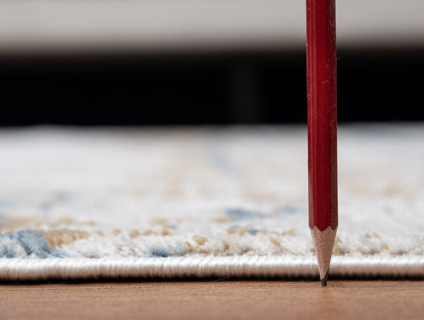 English Elm Elegance Ivory 7'10" X 10'3" Area Rug - Soft, Durable, Stain Resistant, Perfect For Busy Homes & Décor B186P181024