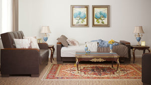 English Elm Primenest Zenaero X Convertible Loveseat With Storage - Stylish Comfort For Small Spaces, Brown Pu B030P281778-GIGA