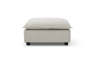 English Elm Contemporary Linen Sectional Sofa with Channel Tufting Solid Wood Frame Corner Seating W1117P276948