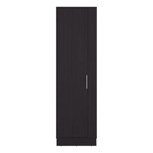 English Elm Fairfield Tall Storage Cabinet Six Shelves Melamine Finish Concealed Door Organizer B097P474303
