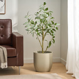 Christopher Knight Home® - Noble House - Parkey 4' X 1.8' Artificial Eucalyptus Leaf Tree, Green