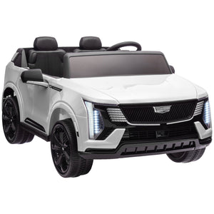 English Elm Qaba Licensed Cadillac Escalade 12v Two Seat Kids Ride on Truck with Remote W2225P249888
