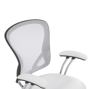 OSP Home Furnishings Gianna Task Chair White