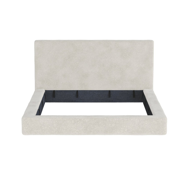 English Elm Airframe Queen Sherpa Chenille Bed Surround Soft Cushioned Frameless Bedroom Wrap W1820P464220