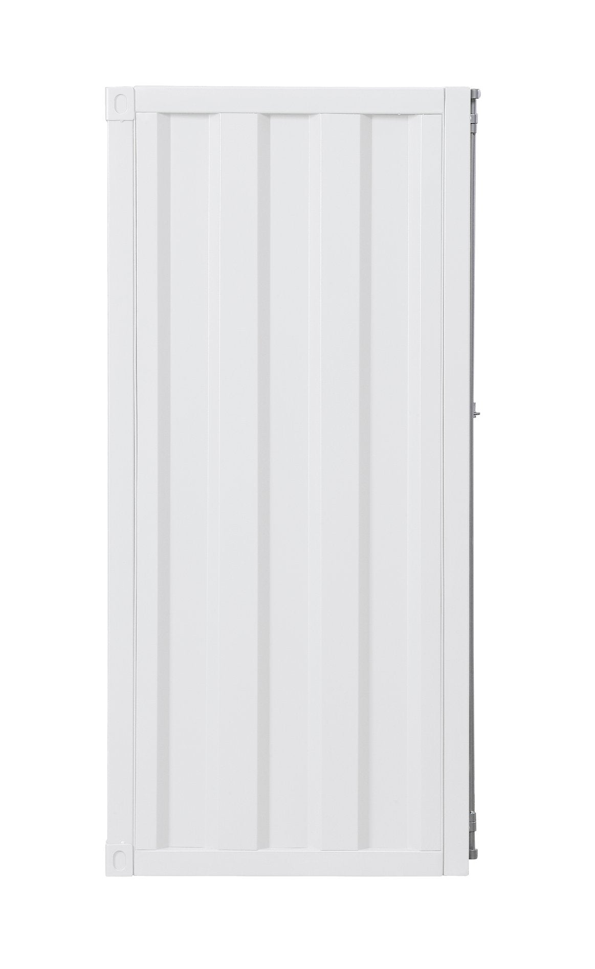 Cargo Industrial White Finish Chest With 5 Compartments, 4 Adjustable