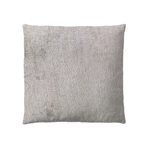 JLA Home Chapel Hill - Solid Square Plush Accent Pillow 20x20 for Sofas & Beds — Hypoallergenic, Feather-Blend Loft, Easy-Care Closure Light Grey CH30-0028