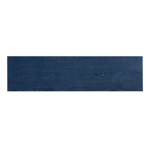 English Elm Trexm Ash Veneer Buffet with Gold Handles Matte Black Lacquer Dining Storage Antique Navy N715P232696M