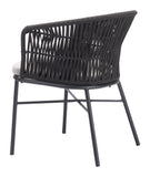 Freycinet Dining Chair - Set of 2 Black 703987 Zuo Modern